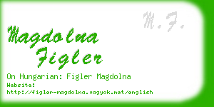 magdolna figler business card